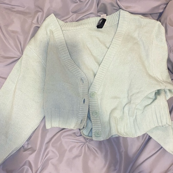 mint cardigan - Picture 1 of 1